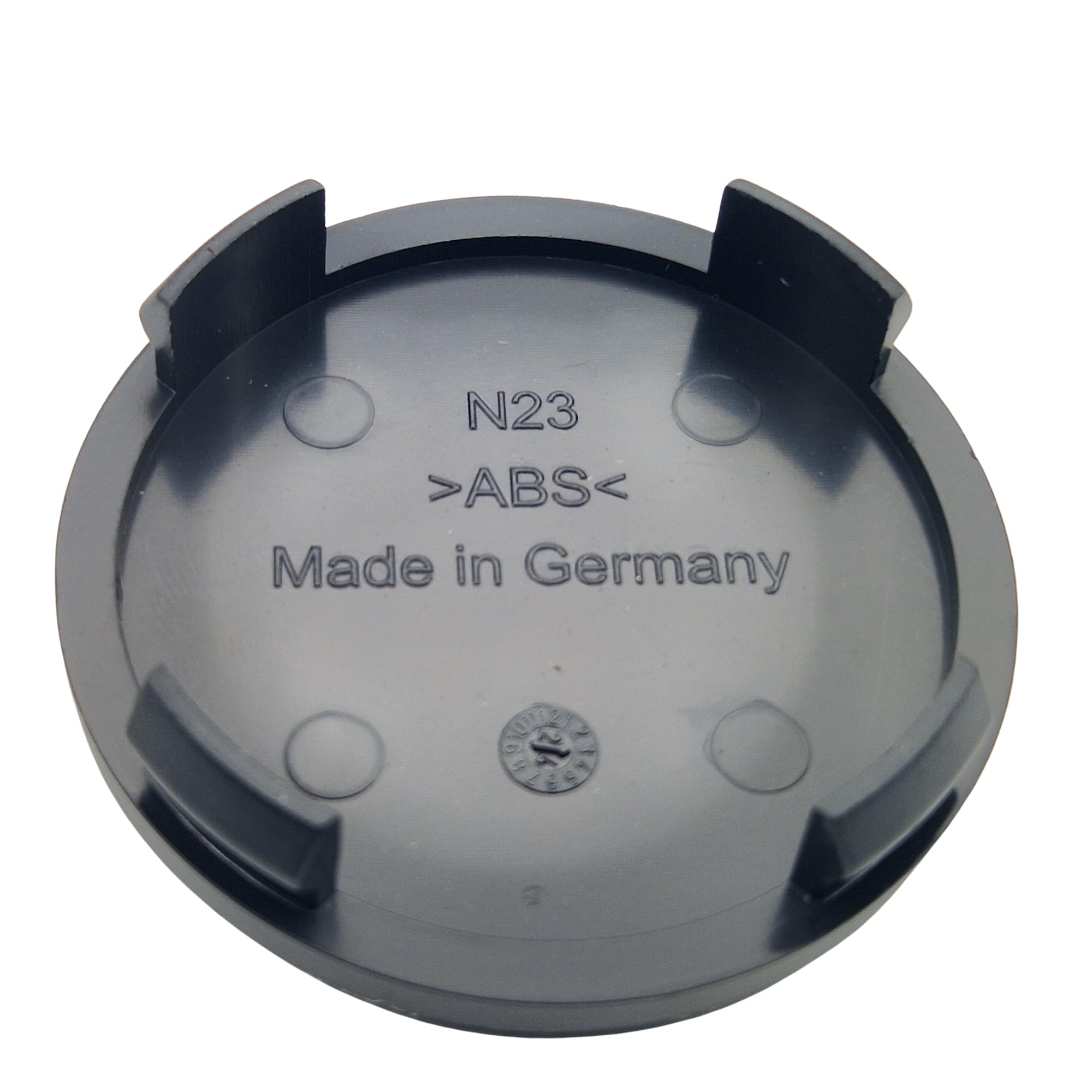 4X ATS Nabendeckel 60mm Carbon (N23) Dark 3D (ATA) - Original Felgendeckel/Nabenkappe/Hubcap