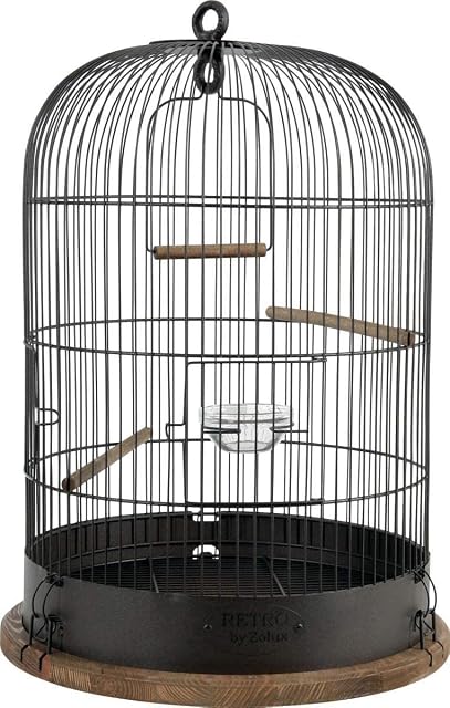 Zolux Jaula para pájaros Vintage Lise diámetro 38 cm