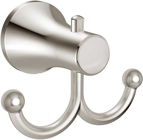 Vista 2 de American Standard 8337210.013 C Series - Gancho para bata, níquel pulido Níquel pulido,Mate negro,Cromo pulido,Níquel