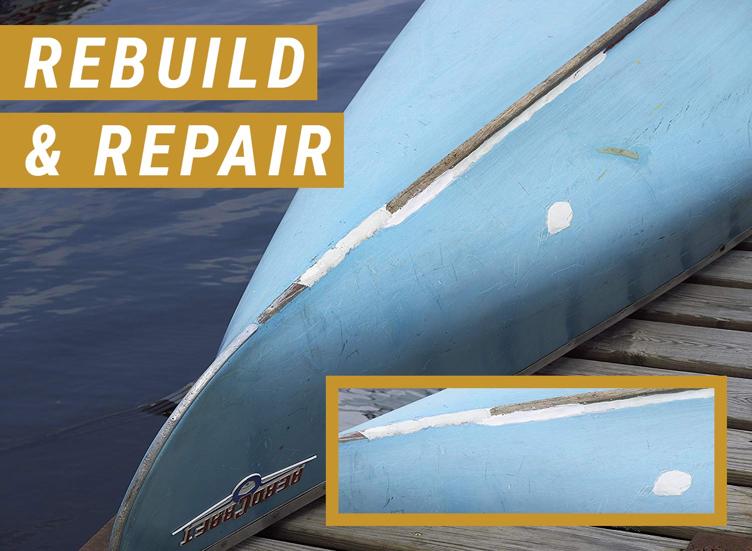 PC-Products PC-11 Epoxy Adhesive Paste, Two-Part Marine Grade, 1oz Applicator Syringe, Off White 10112