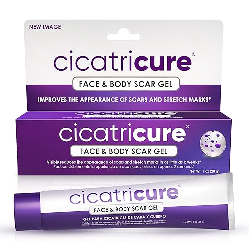 CICATRICURE Gel Para Cicatrices y EstrĂas 1oz CICATRICURE Gel Para Cicatrices y EstrĂas 1oz