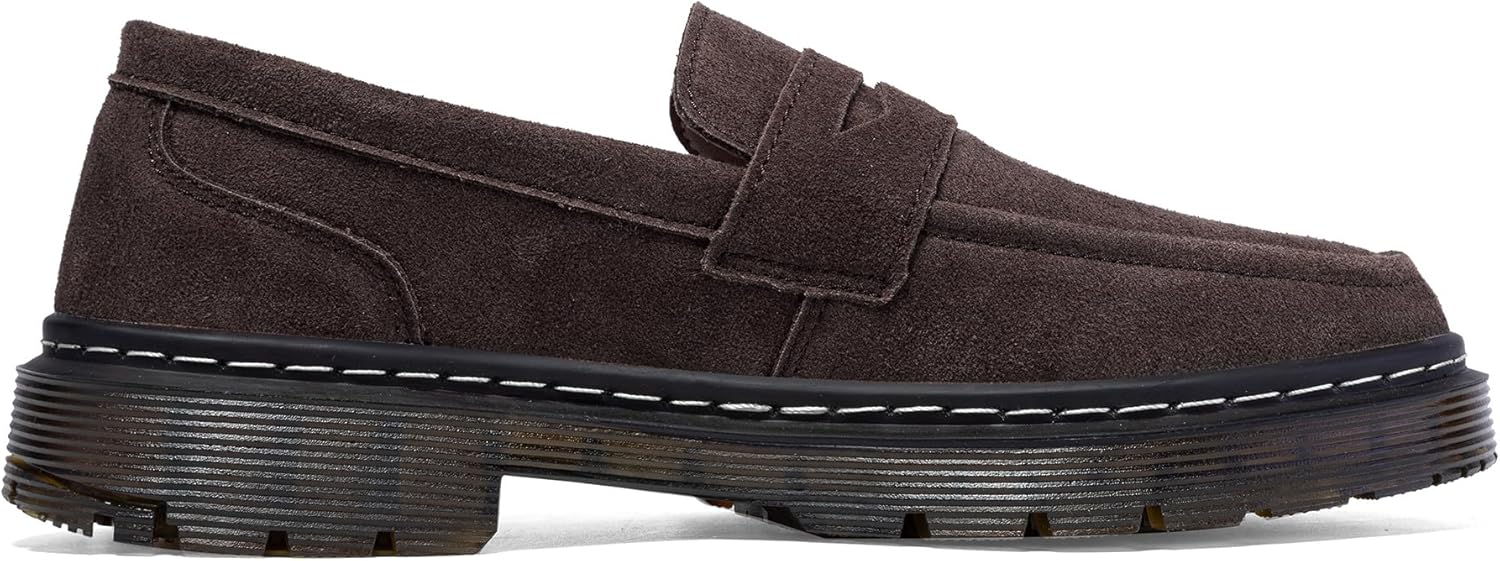 Women's Suede Penny Loafer Comfort Driving Moccasins Casual Slip-Ons Loafer Flats Fashion Women Business Work Shoes - Image 4