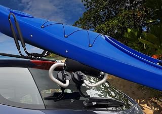 Kayak Roller Loader,Power Assist System for Kayak Placement on The roof,Heavy-Duty Suction Cups,Push up The Kayak on The car roof