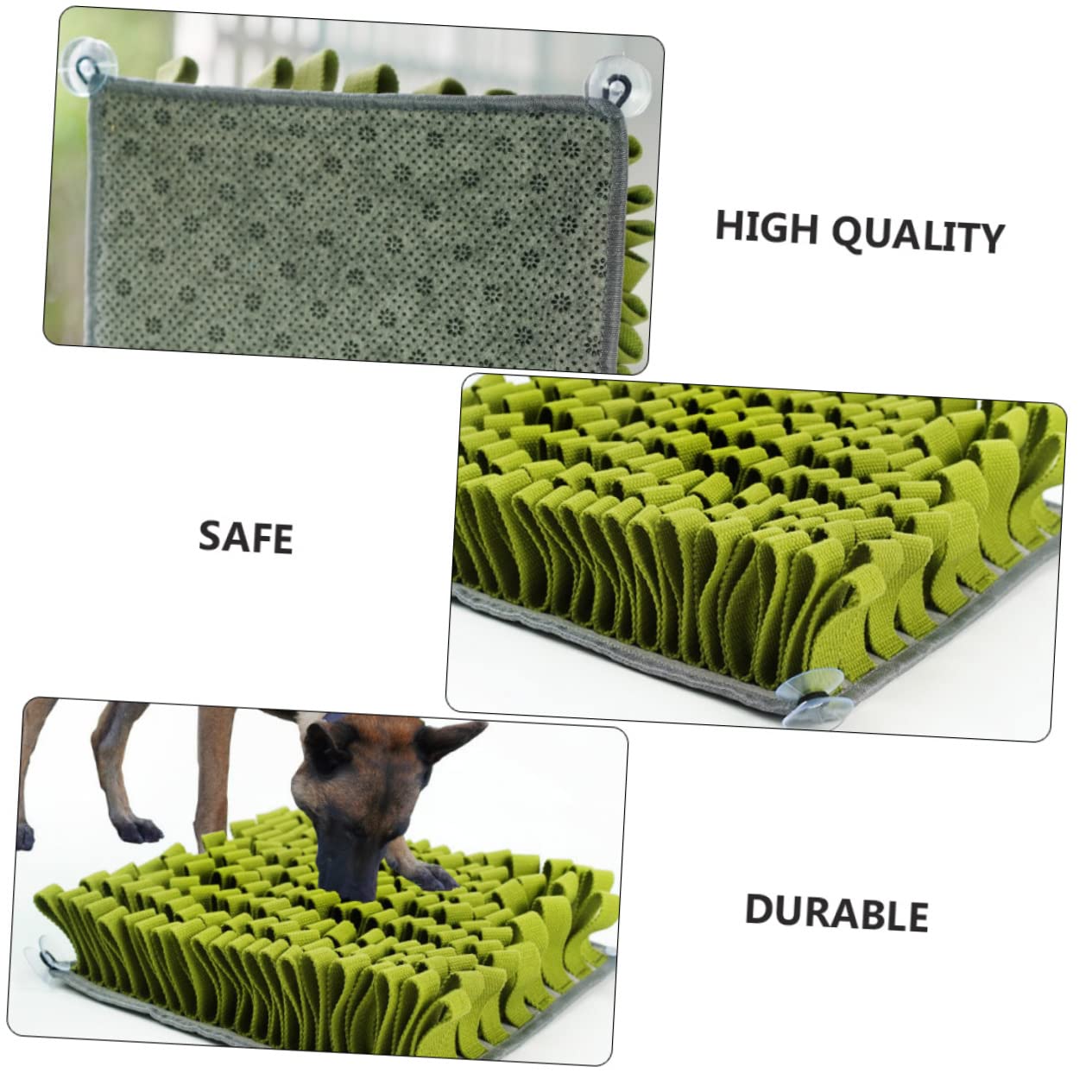 INOOMP Tapis d'alimentation pour Chien à Renifler, Jouet Lent en Peluche