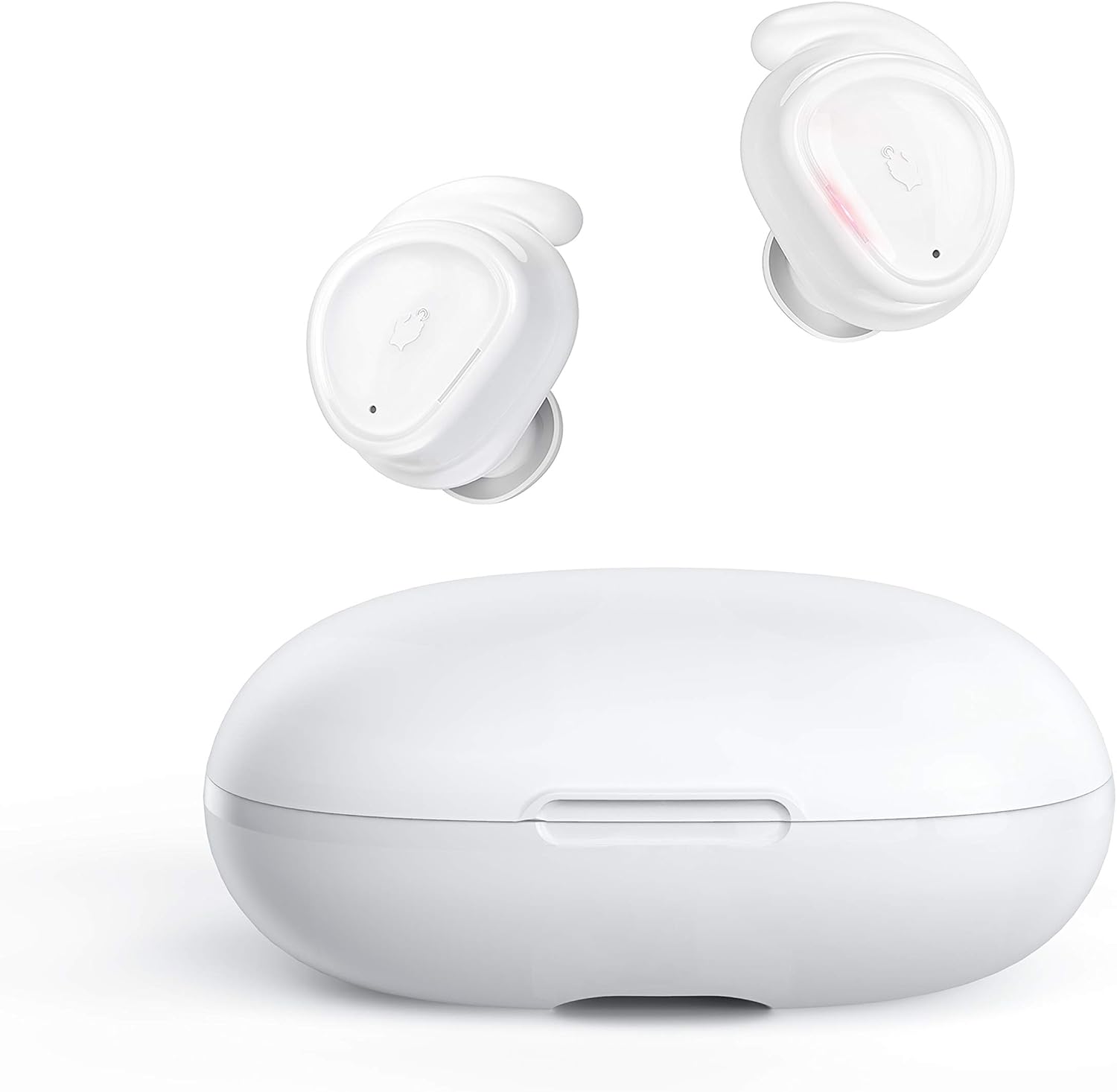 AMORNO Wireless Earbuds,Bluetooth Headphones Graphene Speakers, Comfort Earplug,Touch Control IPX7 Waterproof,30Hrs Playtime with Charging Case Noise Isolation Microphones Workout Sports