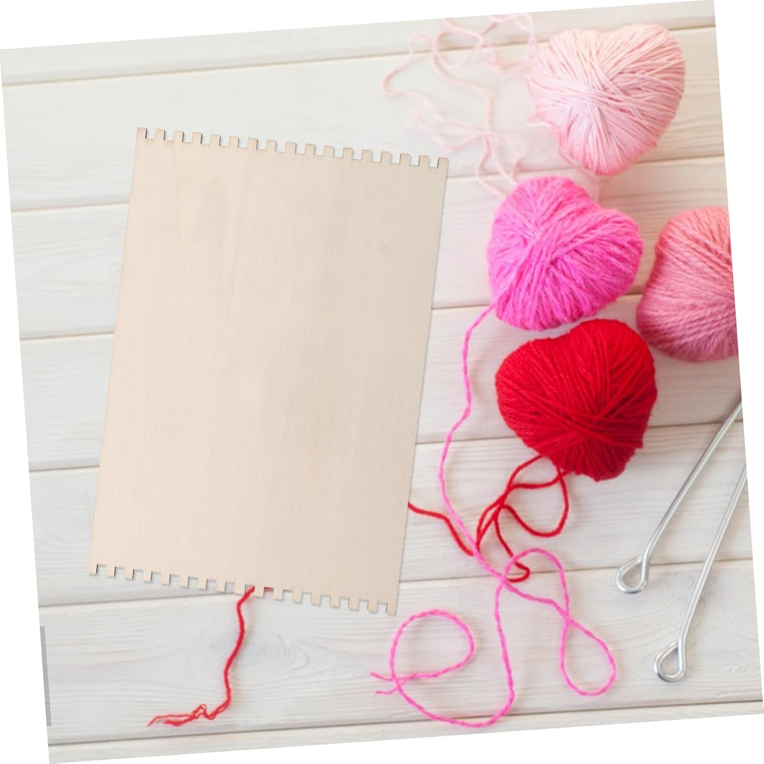 10pcs Wooden Weaving Board for Beginners Versatile DIY Craft Tools for Knitting Crochet and Sewing Projects for Creative Weaving and Crafting Supplies