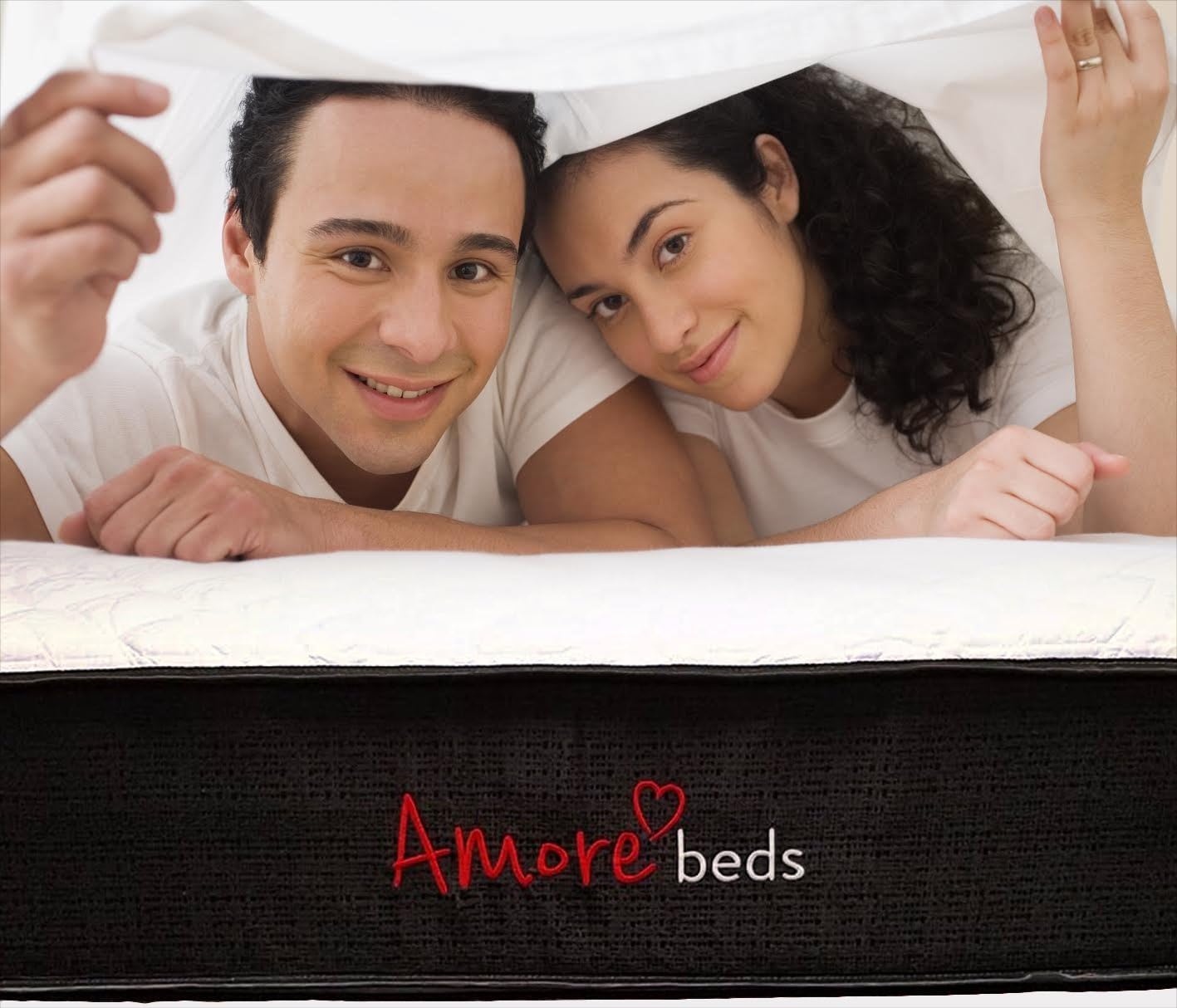 AMORE Beds Best Hybrid Organic Cotton Medium Firmness Mattress (Queen)