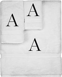 Bare Cotton Monogrammed Towel Set