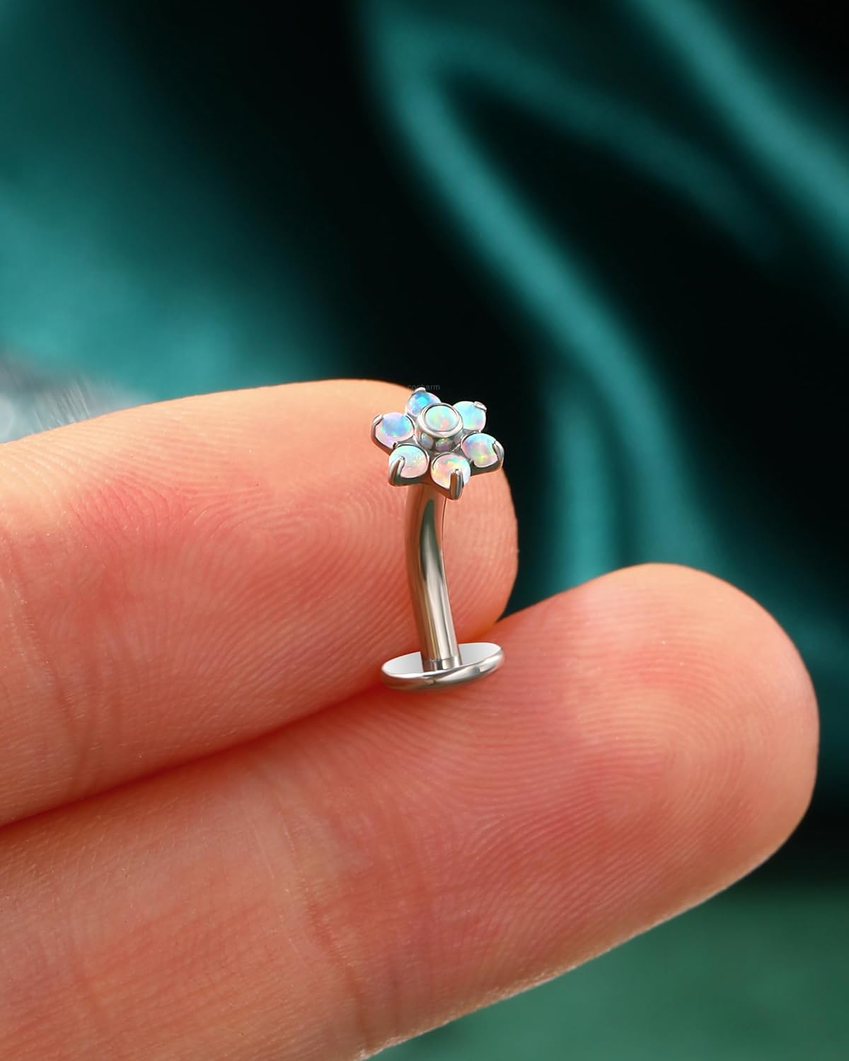 COCHARM Floating Belly Button Rings G23 Solid Titanium Belly Navel Rings for Women 14G Internally Threaded Belly Navel Piercing Jewelry Flat Back - Image 6