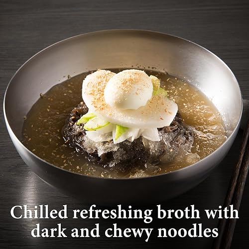 Miniatura 23 de Wang Fideos fríos coreanos Pyeongyang Naengmyeon, aire acondicionado para licuar, 22 onzas, 4 porciones