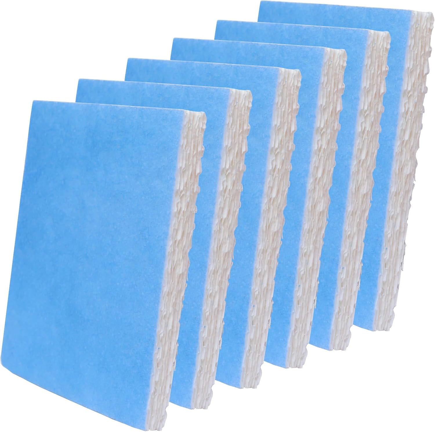 6pcs HFT600 Humidifier Filter Compatible with Honeywell HEV615 and HEV620 Humidifiers, Comparable to Part HFT600T HFT600PDQ, HFT600PF1 Replacement Filter