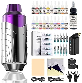 専用です。タトゥーマシンセット Amazon | LIPEIDAMY タトゥーマシンセット、無線電池タトゥー