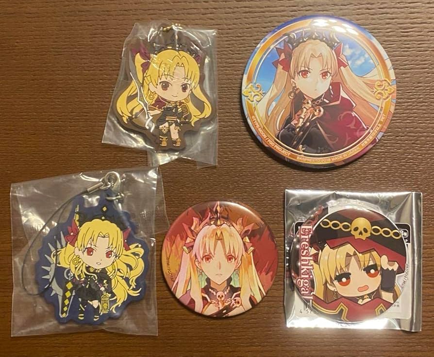 Amazon.co.jp: FGO エレシュキガル グッズ5点セット : おもちゃ