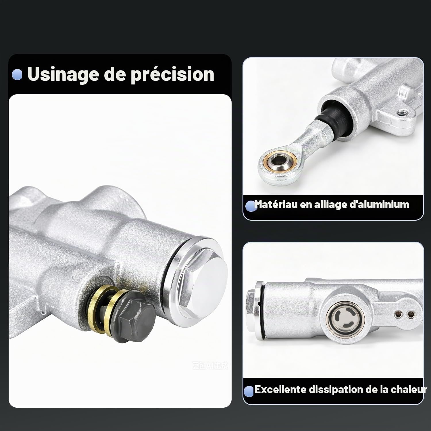 Maitre Cylindre Frein Arriere Moto,pour 125–510 CR SM TE TC FC FE FX FS | Maitre Cylindre pour 125–530 SX SXF SMR EXC SXS EXCG XC XCF XCW XCFW
