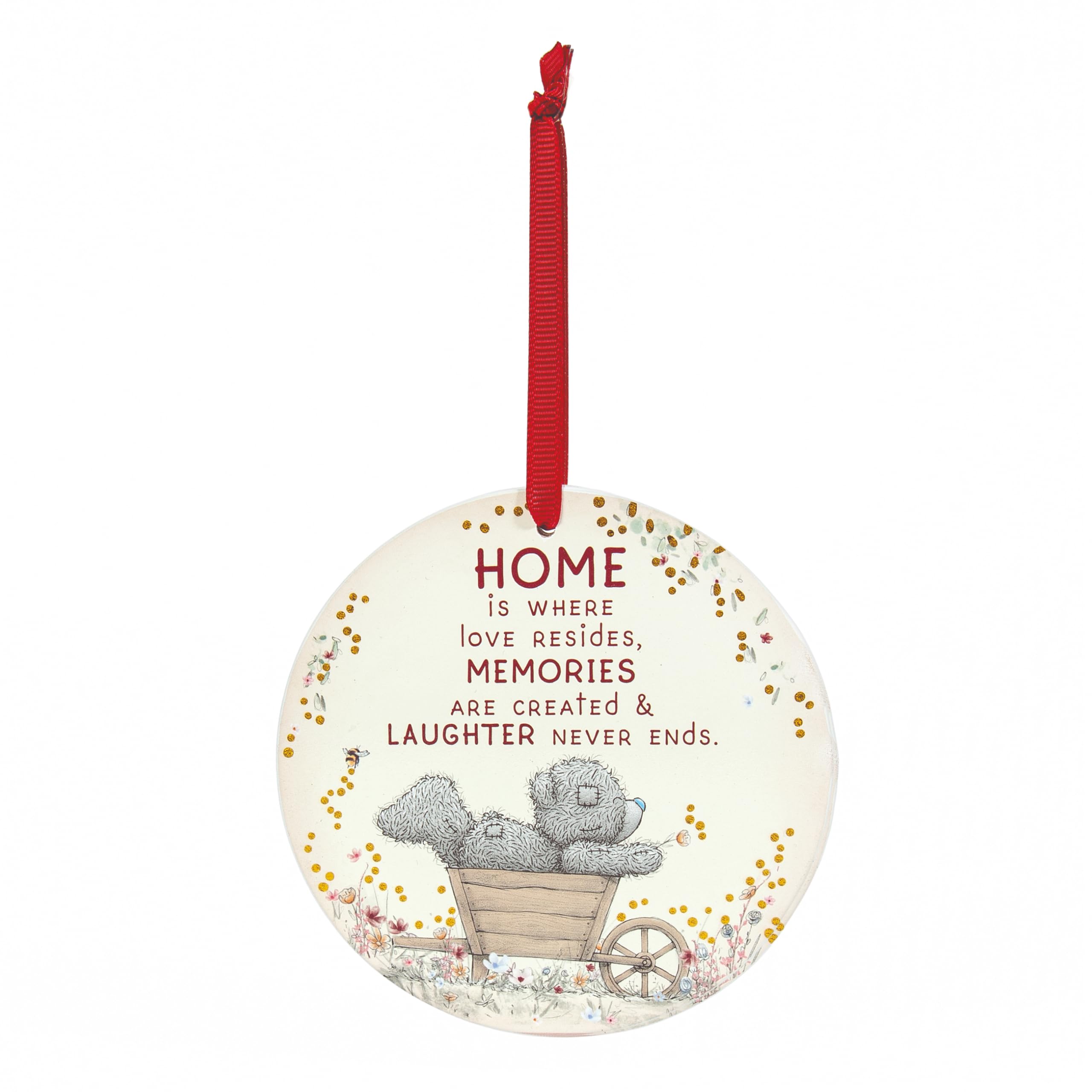 Me to You Tatty Teddy Hanging Plaque Home Accessory, New Home Gift
