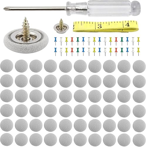 Kewucn Kit de reparación de techo de techo de automóvil, retenedor de remaches a presión para techo de vehículo, con herramienta de instalación,