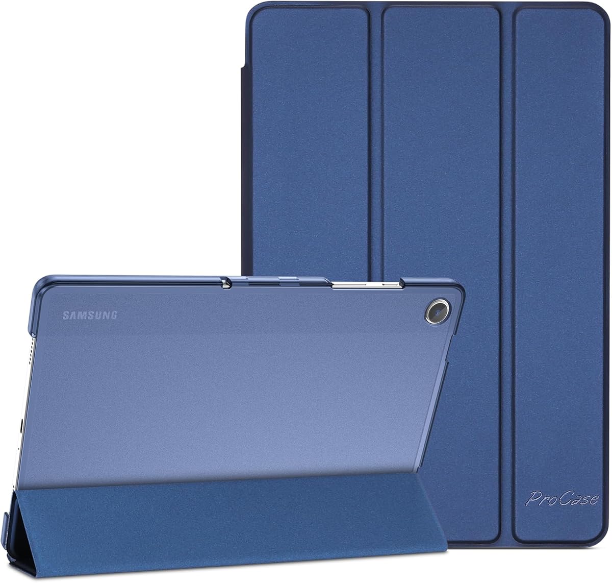 ProCase for Galaxy Tab A9+/ A9 Plus Case 11 Inch 2023, Smart Slim Stand Hard Back Shell Protective Folio Cover for Tablet SM-X210 SM-X215 SM-X216 SM-X218, Auto Wake/Sleep -Navy