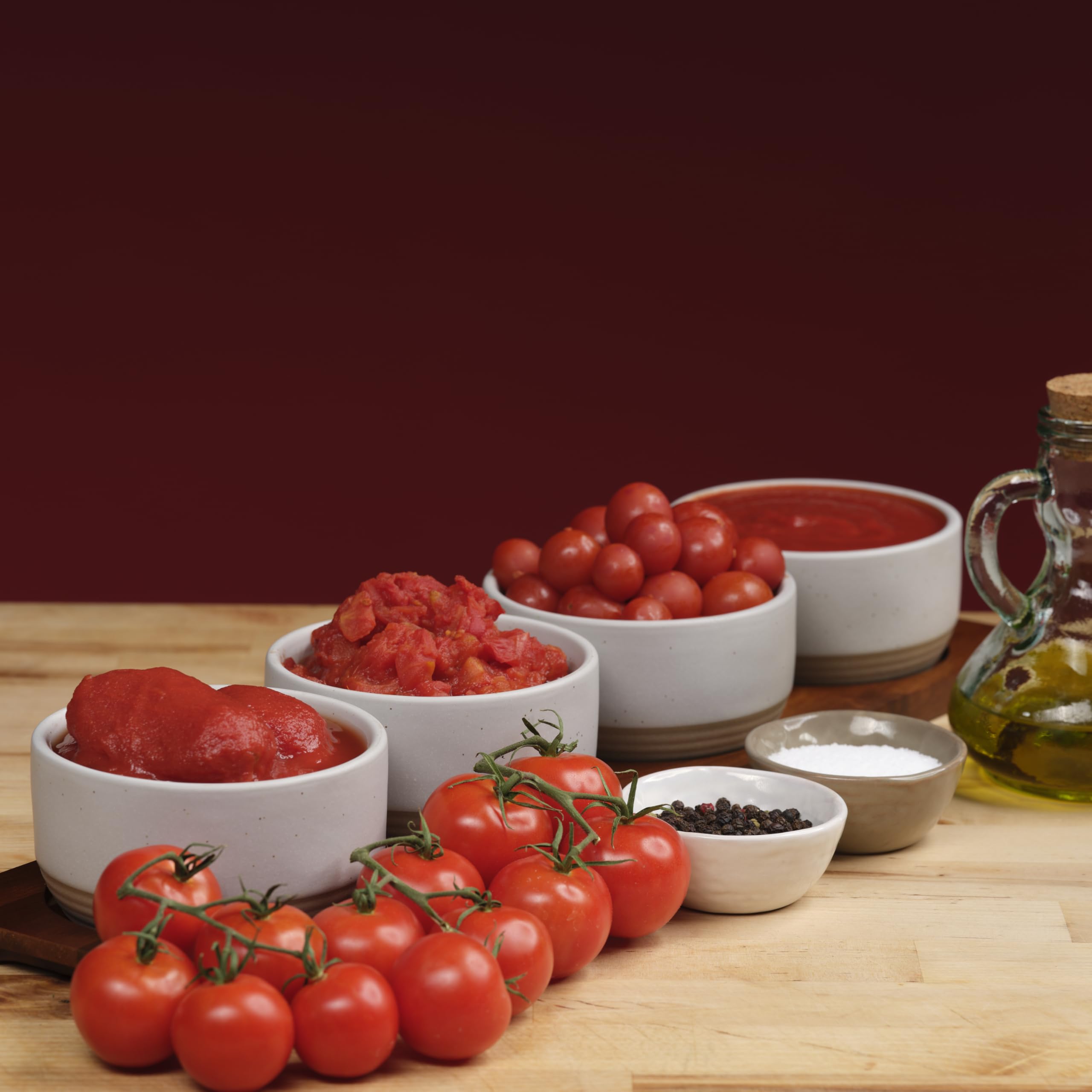 Isola Italian Cherry Tomatoes, 14 oz Can, Whole Tomatoes Grown in Southern Italy, Packed in Juice with Sweet and Acidic Balance, No Salt or Preservatives, Ideal for Sauces and Roasting