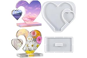 Heart Photo Frame Resin Molds: Perfect for Everlasting Valentine's Day Memories