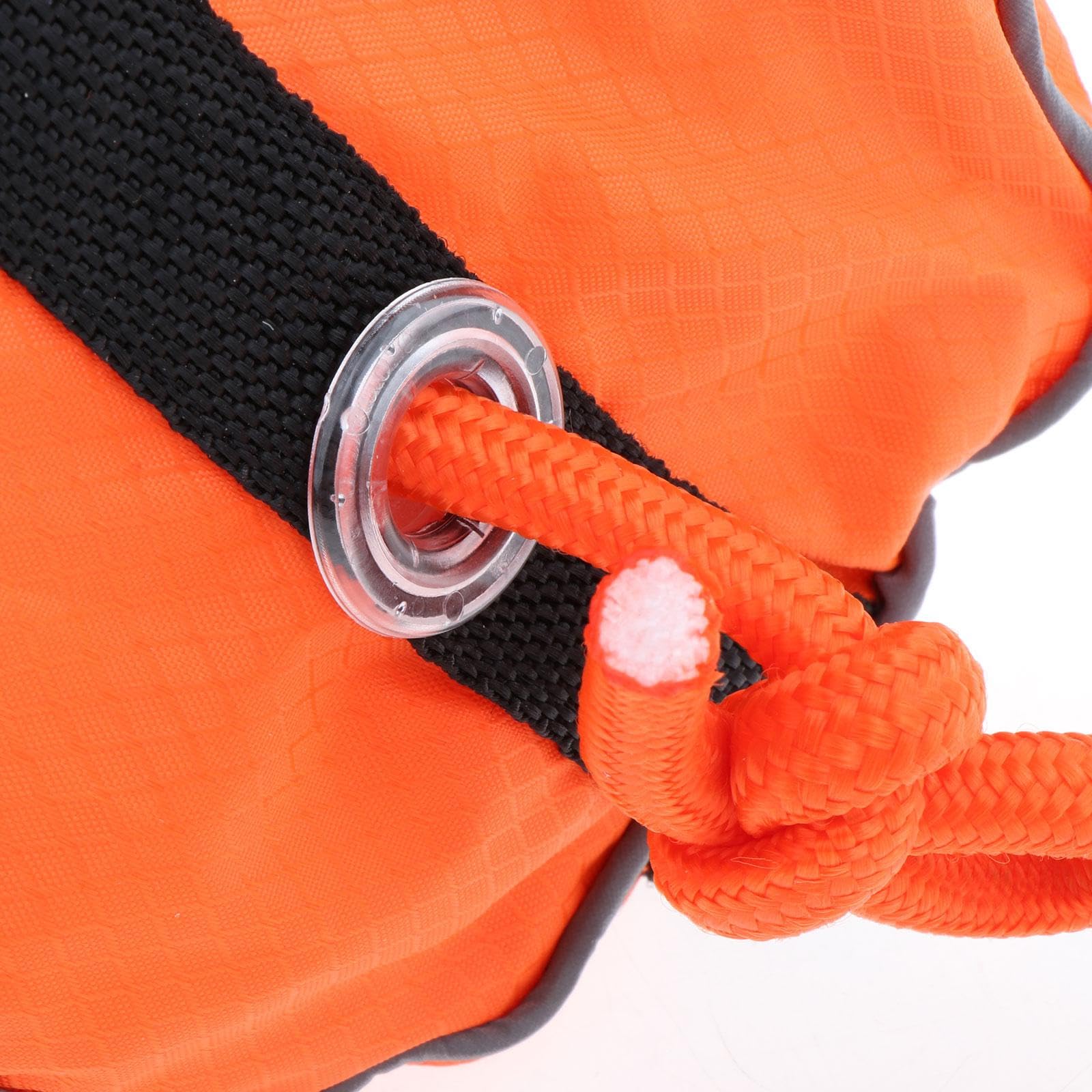Wurfleine Rettungsleine Schwimmseil Seiltasche Polypropylenfaser Oxford Stoff Widerstandsfähig Trocknet Schnell Einfach zu Tragen für Kanusicherheit S