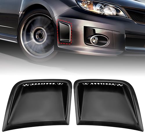 57739FG020 - Cubierta de esquina para parachoques lateral del conductor izquierdo compatible con Subaru Impreza WRX STi 2008 2009 2010 2011 2012