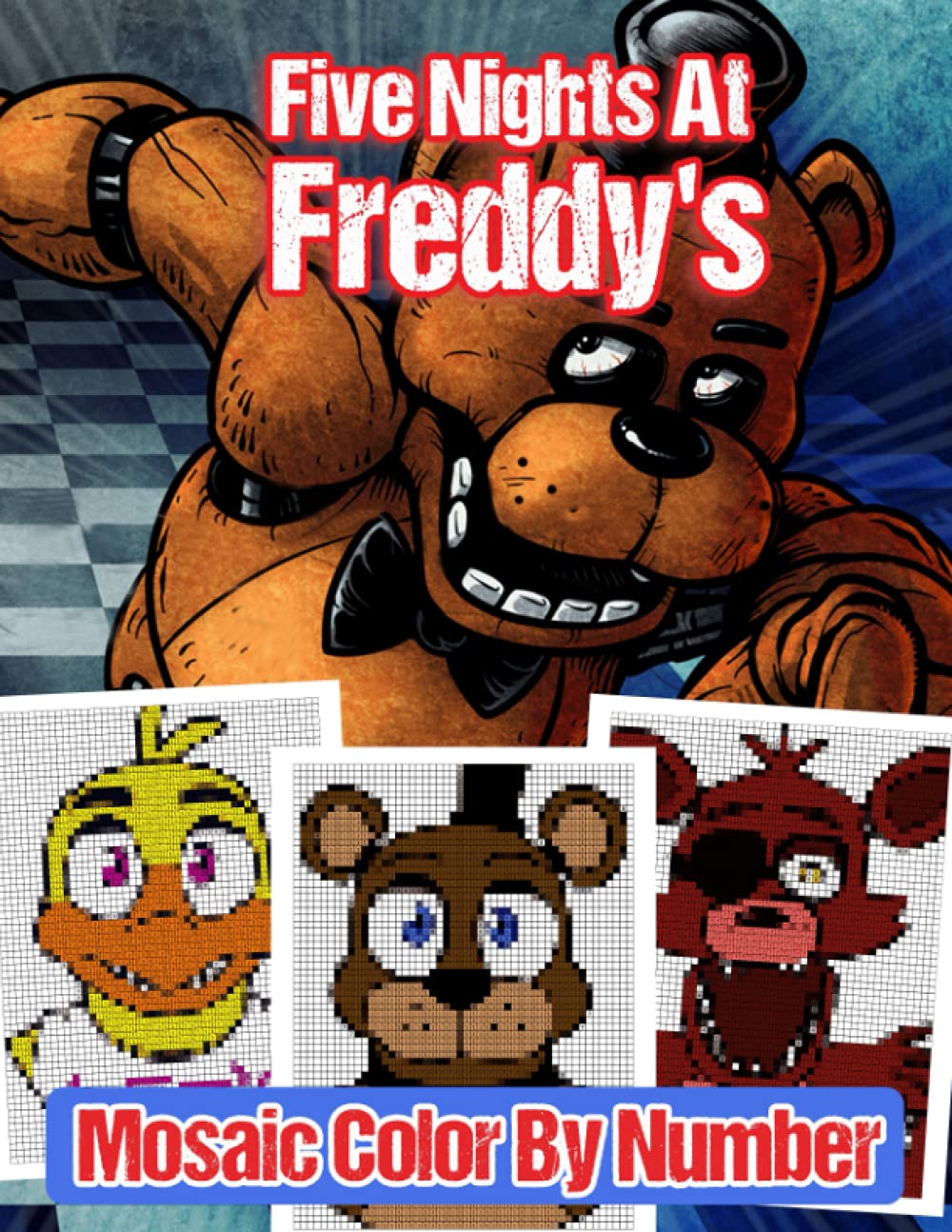 Buy Five Nights At Freddy‘s Mosaic Color By Number: Many Unique ...