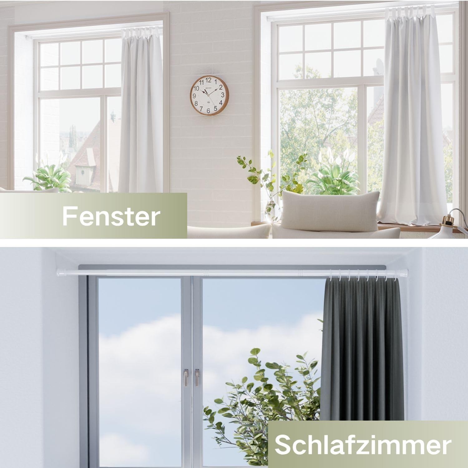 Gardinenstange Ohne Bohren Günstig Zipglo 1 Stück Gardinenstange Ohne Bohren75-163cm Duschvorhangstange Spannstange Ohne Bohren