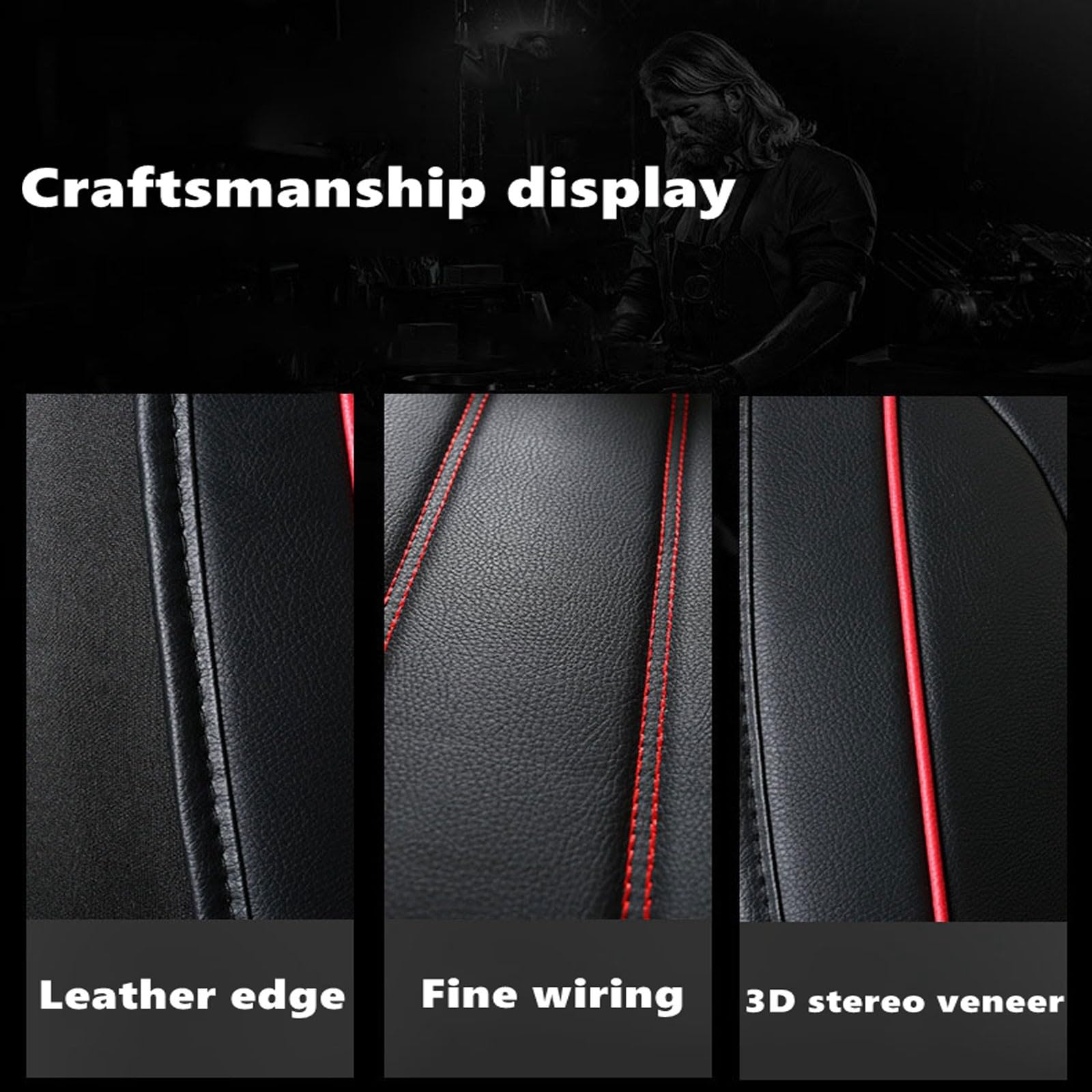 Housse De Siège Voiture Pour Audi Q6 E-tron 2023,Ensemble Couvre-siège Avant Et ArrièRe Housses De Protection De SièGe Automobile ,avec Appui-tête Et Oreiller Lombaire