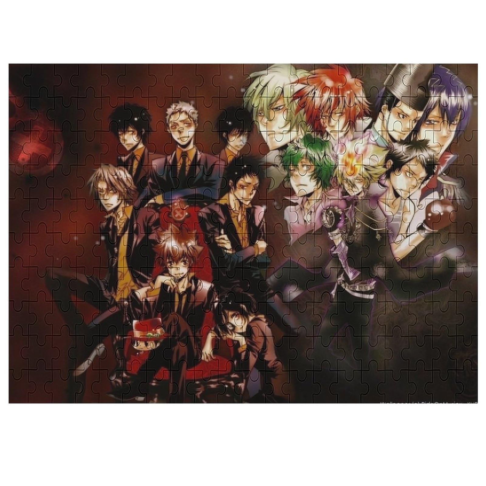 Amazon.co.jp: 家庭教師ヒットマンREBORN! ジグソーパズル 木製の