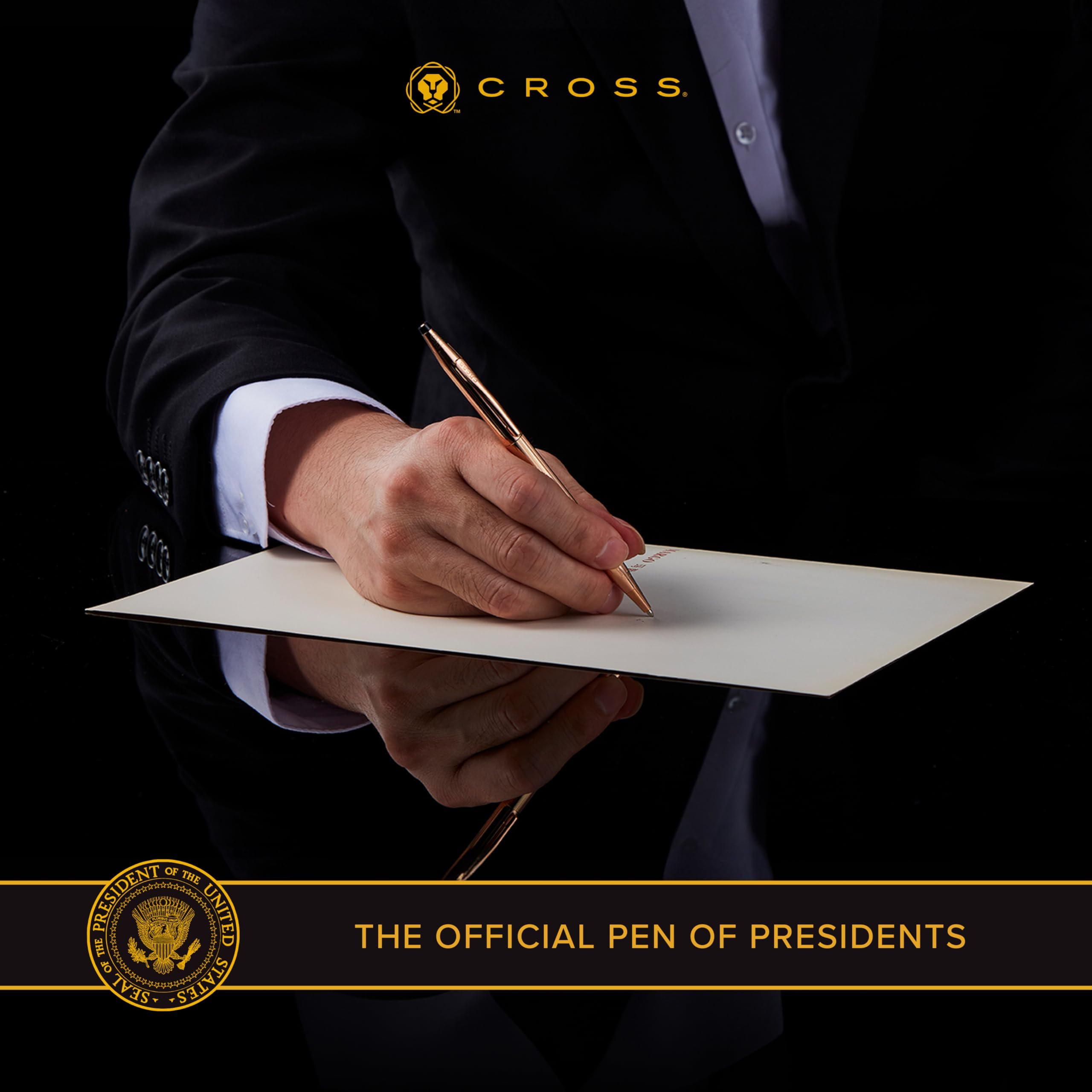 Cross Classic Century Refillable Pen Pencil Gift Set Presented in a Luxury Gift Box - Medium Point Black — view 7