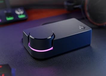 BEACN Studio USB XLR Audio Interface for Creators, Built in DSP mic Chain, Ultra-Low-Noise preamp, Mutli-Channel Dual PC and Console USB-C Connections, for Streaming, Gaming, and Podcasting (Dark)