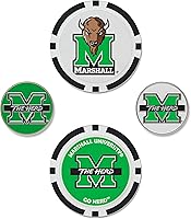 Vista 3 de Team Effort NCAA - Juego de marcadores de bolas unisex para adultos NCAA