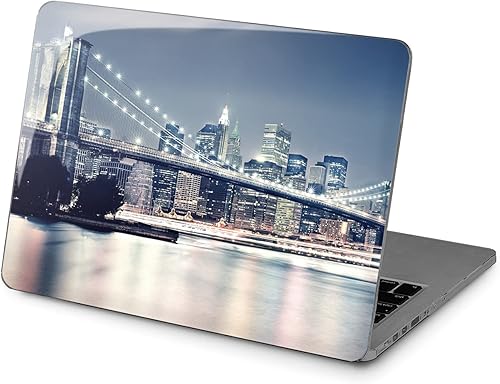 Miniatura 7 de Cavka Funda rígida compatible con MacBook Pro 16 14 M2 2023 M1 Pro 13 2022 Air 13 2021 Retina 2020 Mac 11 Mac 12 Nightlife Print Brooklyn NY Design