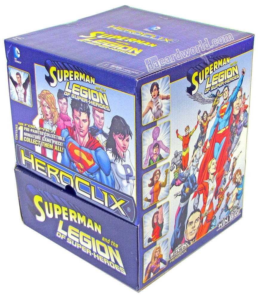 Amazon.com: WizKids DC HeroClix: Superman and The Legion of Super