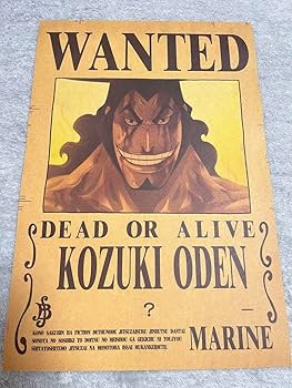 Amazon.co.jp: ONEPIECE ワンピ ース 手配書ポスター 2枚セット オデン Amazon.co.jp: ONEPIECE ワンピ ース 手配書ポスター 2枚セット オデン