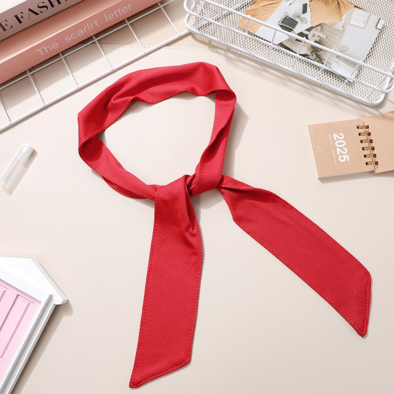 Bandana Rossa Fascia Per Capelli Uomo Donna - Cinta Sudore Per Sport Calcio - 2 Colori - 2