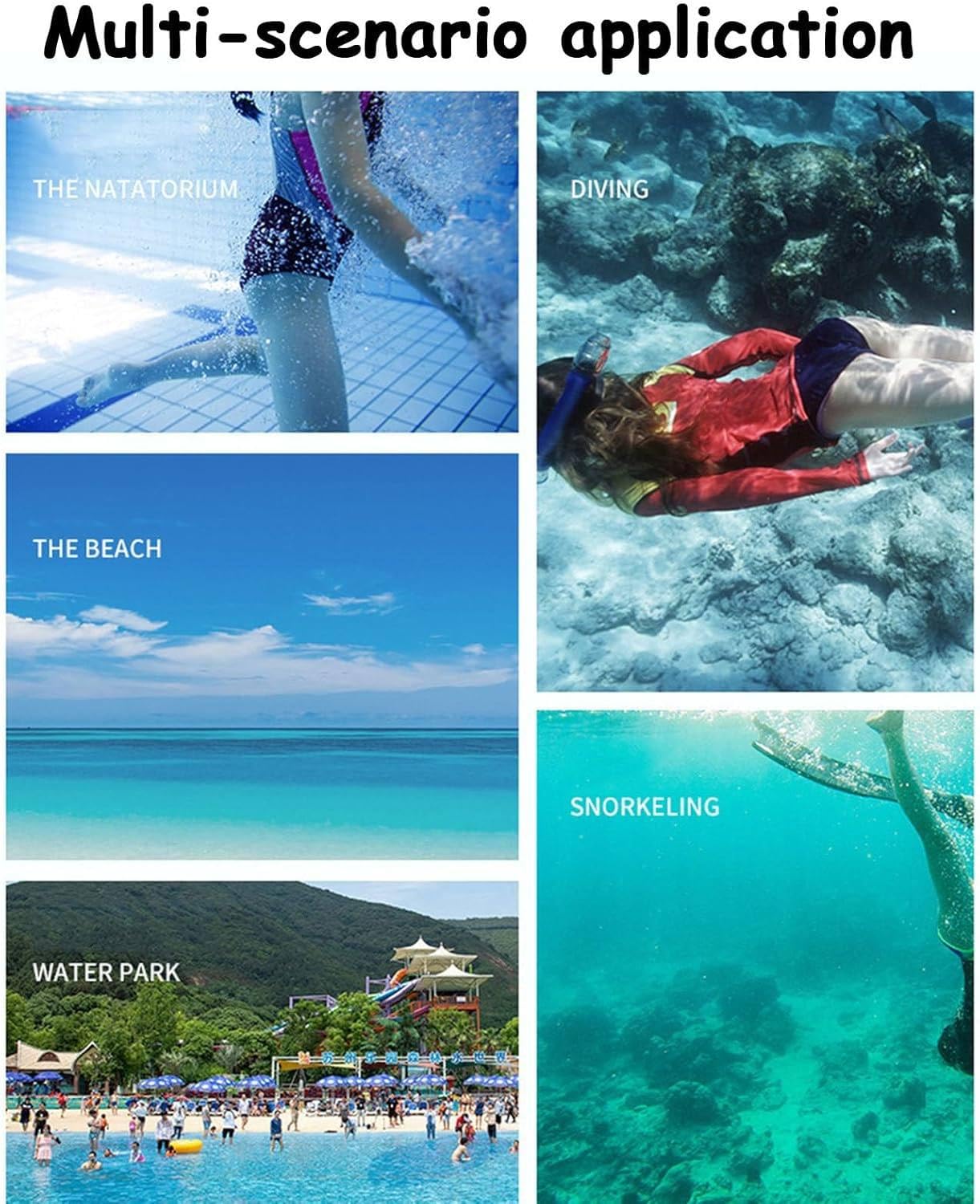 Scooters subacuáticos,Scooter Submarino para Buceo,hélice de Agua,Puede Utilizar en 20 Metros de Agua,potenciador de Scooter Submarino,500W