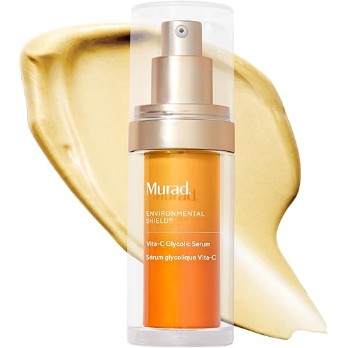 Murad Vita-C Glycolic Serum - Advanced Brightening Vitamin C and Glycolic Acid Face Serum for Improved Skin Tone and Texture - Gold-Stabilized Vitamin C for Enhanced Efficacy and Potency