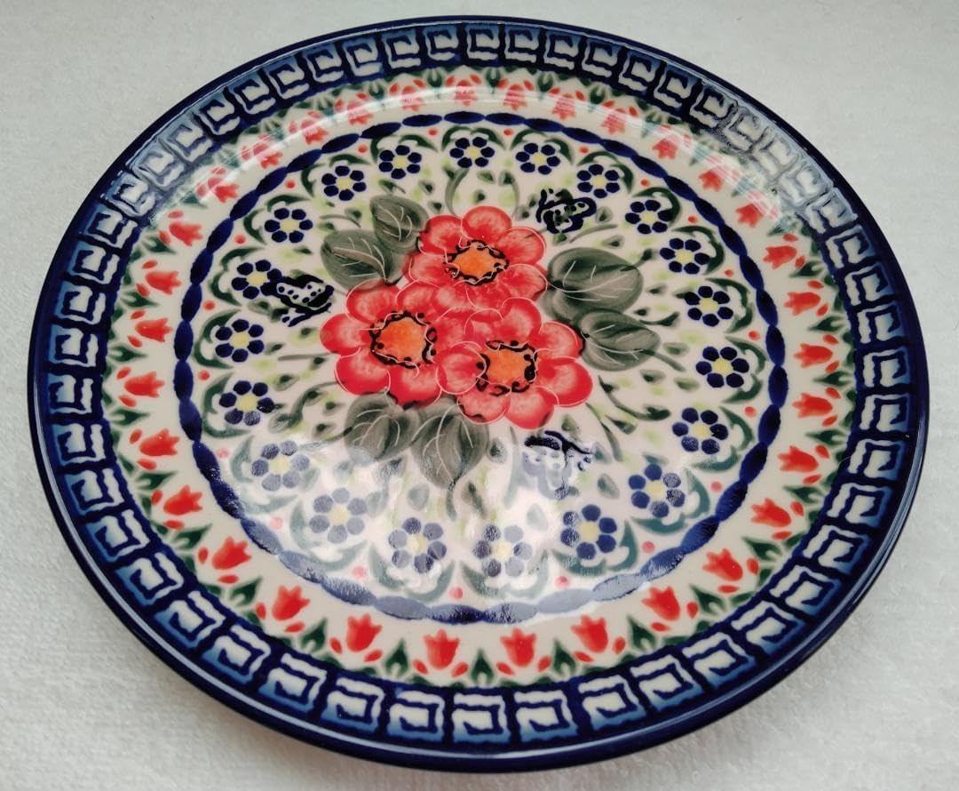 ポーリッシュポタリー プレート 19.5cm ポーリッシュポタリー プレート