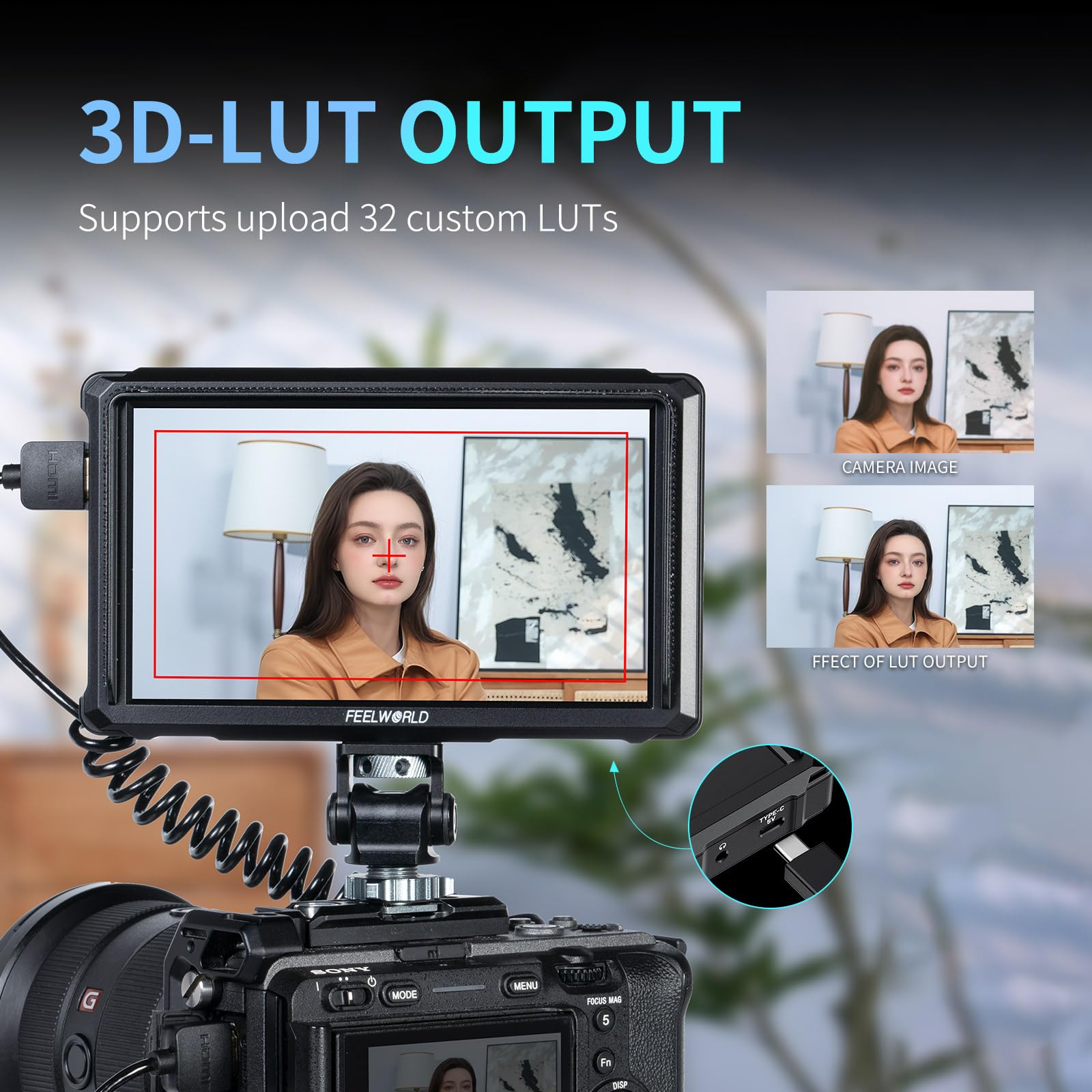 6 インチ1200nit高輝度1920✕1080デジタルー眼レフ モニター 6 インチ1200nit高輝度1920✕1080デジタルー眼レフ モニター