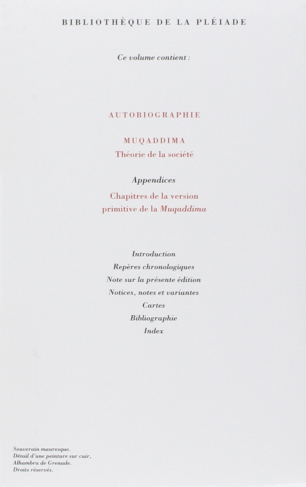 Le Livre des exemples, tome I