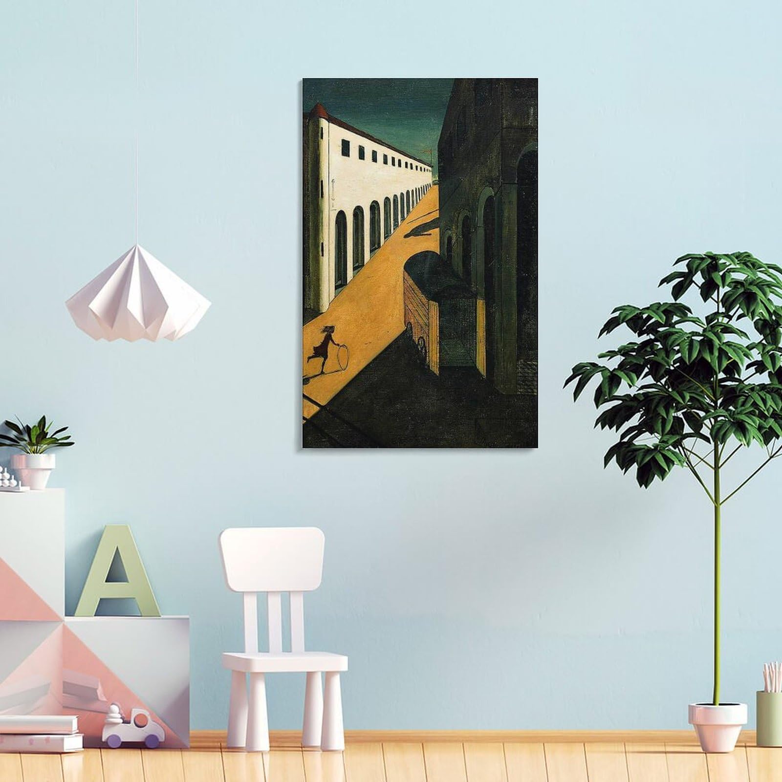 Amazon.co.jp: ジョルジョ・デ・キリコ 偉大な形而上絵画 通りの神秘と