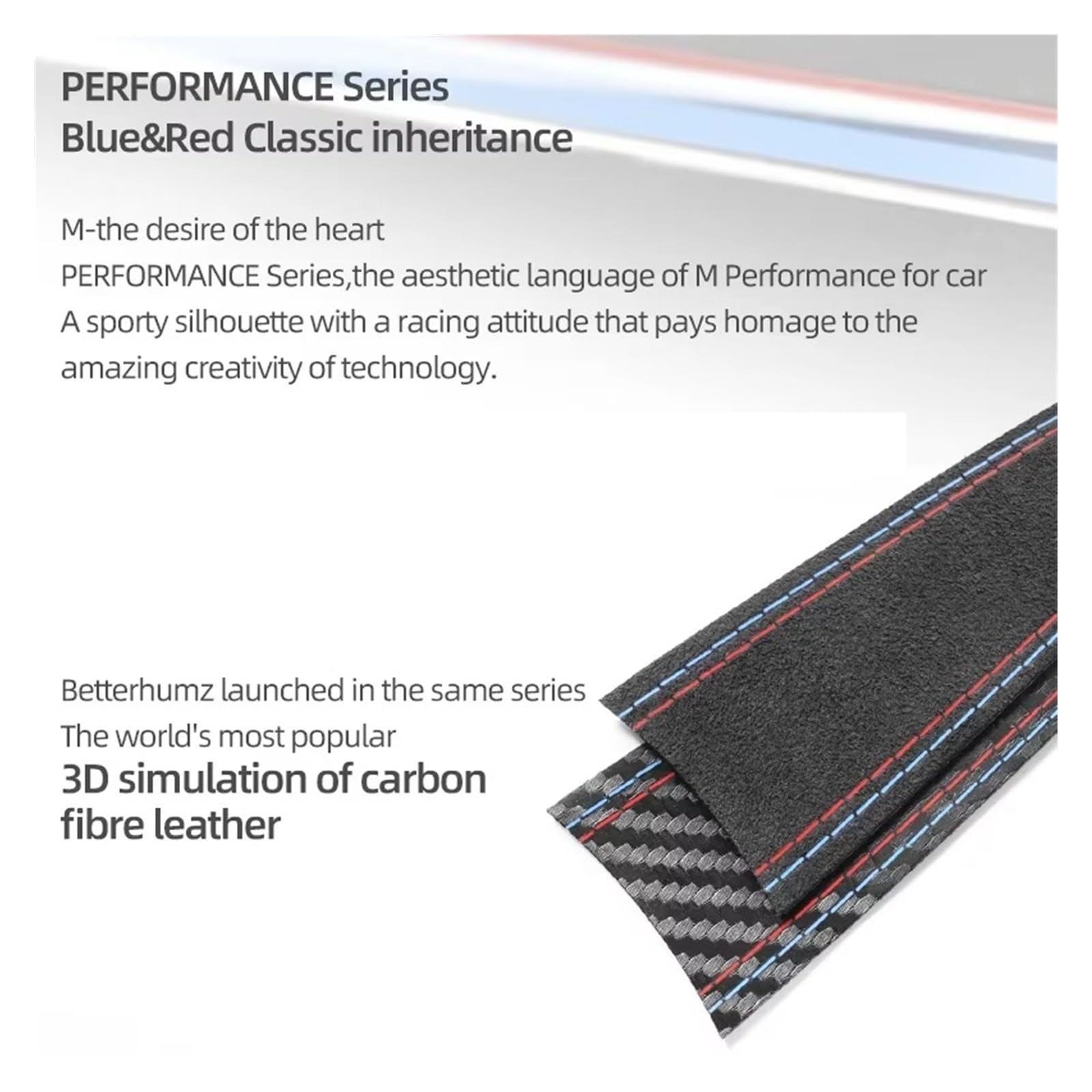 Accessori interni Per BMW Per G30 Per G20 Per F40 Per G21 Per G28 Per G11 Per G12 Per Z4 Per G32 Adesivi Per Cornici Pulsanti Del Volante modanature interne(Carbon Fiber Leather)