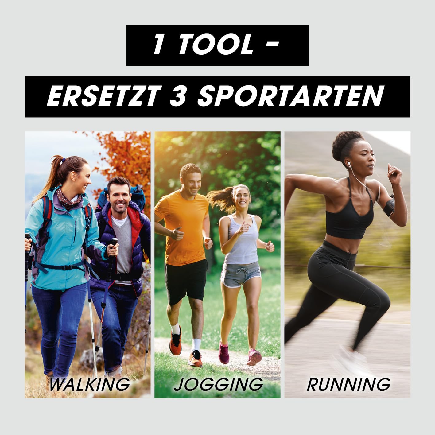 VITALmaxx Vibrationstrainer mit einstellbaren Vibrationsstufen & Programmen | Vibrationsplatte mit Expanderbänder & LCD-Display | Ganzkörpertraining zu Hause, Vibrationsboard inklusive Fernbedienung