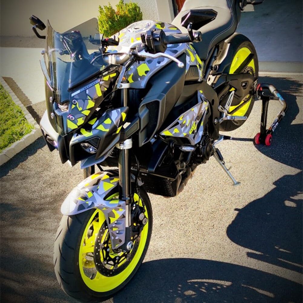 Camo Vinyl Wrap auto motorfiets sticker, camouflage autofolie zelfklevend, PVC camouflage vinyl autosticker zelfklevende folie vinylfolie auto beschermfolie voor auto scooter motorfiets decoratie