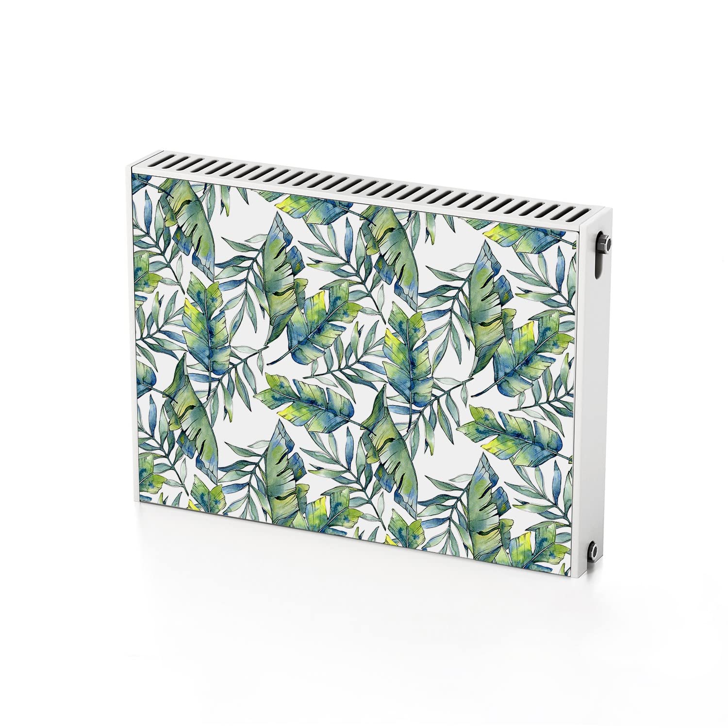 Solution radiateur inesthétique avec ce tapis magnétique feuilles 80x60