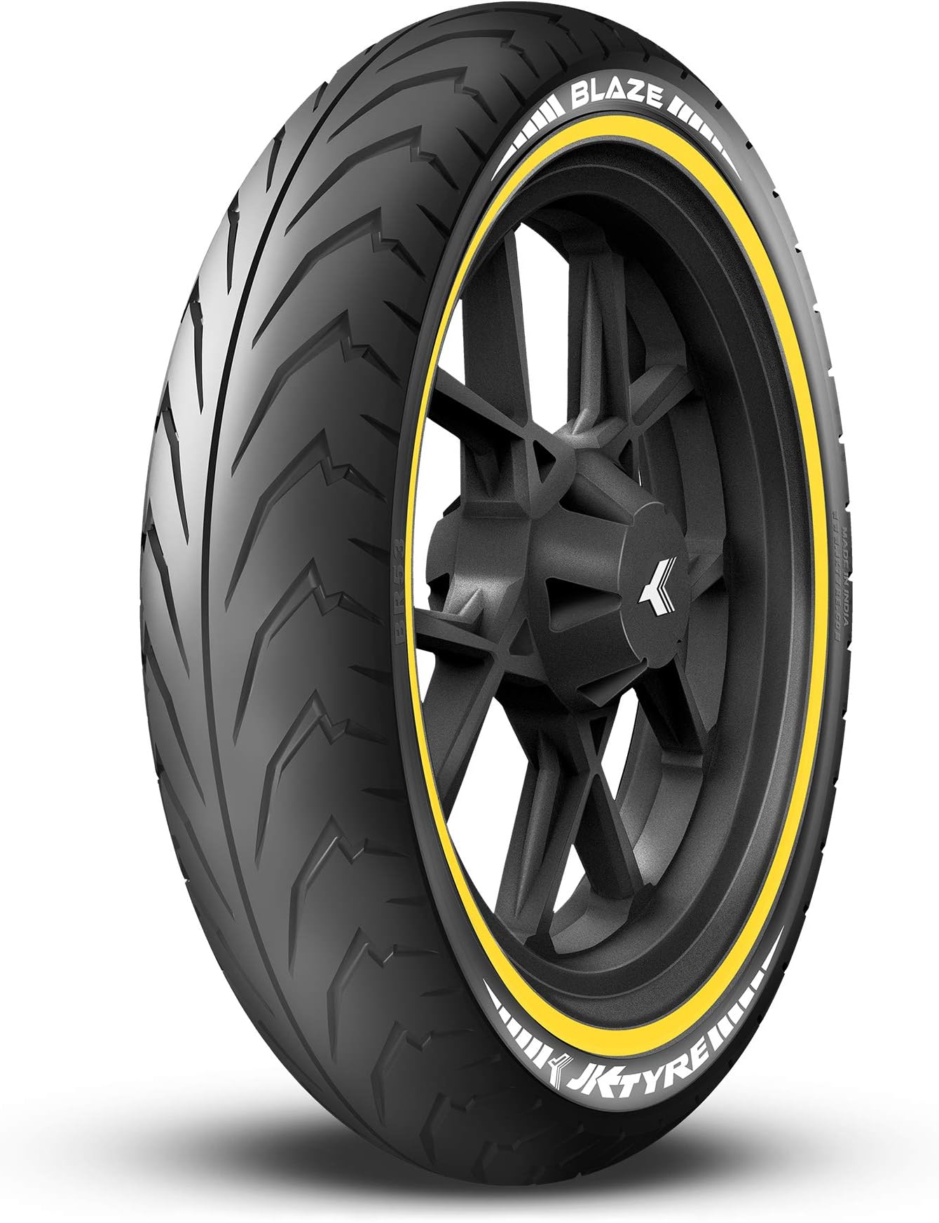 JK Tyre BLAZE BF33 110/70-17 Tubeless Bike Tyre, Front