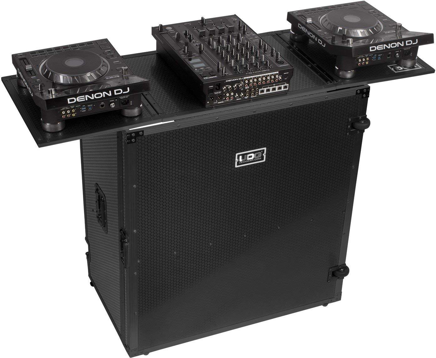 UDG Ultimate Fold Out DJ Table Black Plus (Wheels) U91049BL