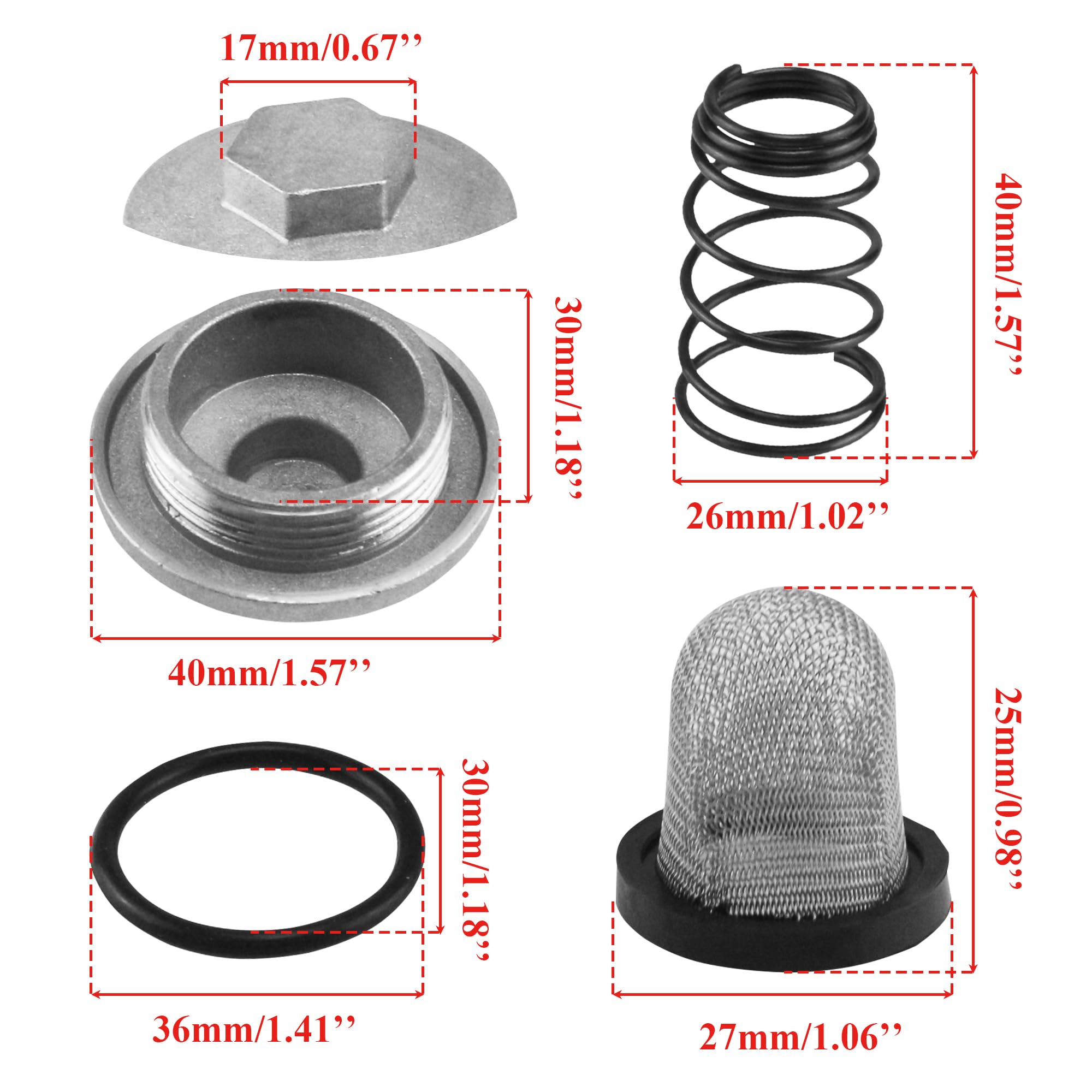 Amazon.co.jp: MFC·passion GY6 50cc 125cc 150cc オイルドレン