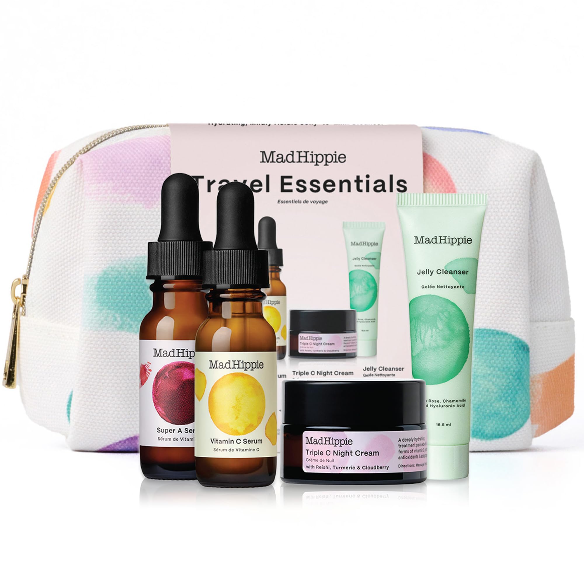 Amazon.com: Mad Hippie Travel Essentials – Vitamin C Serum, Triple